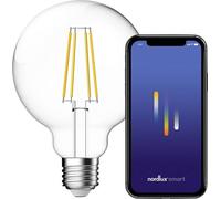 Nordlux 2070102700 Ampoule à incandescence CEE D (A - G) E27 forme de globe commandé par appli mobile, à intensité variable