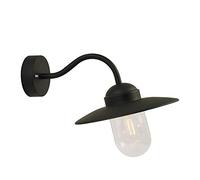 Applique murale noire d'extérieur LUXE 27 Cm