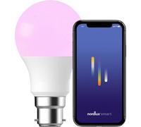 Nordlux 2270042201 Ampoule à incandescence CEE F (A - G) B22 forme de poire commandé par appli mobile, à intensité variable