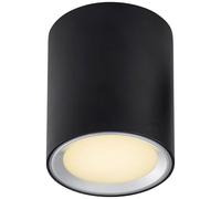 Plafonnier Métal et plastique Noir LED integrée 2700K FALLON LONG - Nordlux 47550103