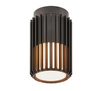 Nordlux Aludra SeasidePlafonnier d'extérieur encastré E27 15 W Alimentation secteur pour porche, terrasse, jardin, garage ou entrée IP54, classe 1 (isolé)