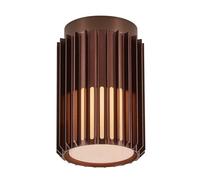 Nordlux Aludra SeasidePlafonnier d'extérieur encastré E27 15 W Alimentation secteur pour porche, terrasse, jardin, garage ou entrée IP54 Classe 1 (isolé)