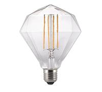 Nordlux Ampoule à filament Avra Diamant Verre Transparent E27, 2 Watts
