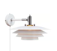Applique murale BRETAGNE métal blanc IP20 G9 - Nordlux, Intérieur