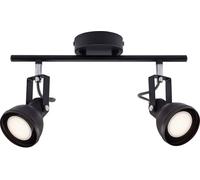 Nordlux Aslak 2-Spot 45730103 Spot de plafond GU10 noir
