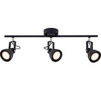 Nordlux Aslak 3-Spot 45740103 Spot de plafond GU10 noir