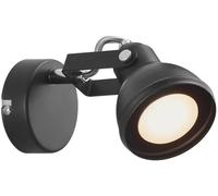 Nordlux Applique murale ASLAK Métal noir GU10 H.10.5 IP20 Intérieur 45721003