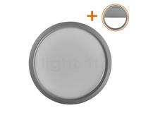 Nordlux Ava Smart Plafonnier LED gris Ce luminaire comporte des modules à LED prémontés de classes énergétiques A A++, A+, A