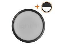 Nordlux Ava Smart Plafonnier LED noir Ce luminaire comporte des modules à LED prémontés de classes énergétiques A A++, A+, A