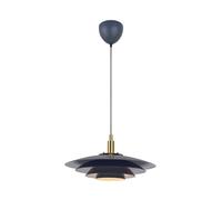 Nordlux Bretagne Plafonnier Suspendu Dôme Gris G9