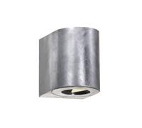 Nordlux Canto 2 Applique LED galvanisé Ce luminaire comporte des modules à LED prémontés de classes énergétiques A A++, A+, A