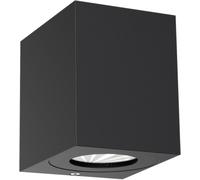 Nordlux Applique murale Canto 49711203 – LED rectangulaire extérieur aluminium Seaside noir