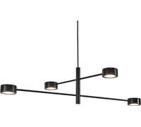 Nordlux Clyde lampe suspendue 4x5 W noir 2010803003