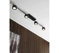 Nordlux Clyde plafonnier - noir