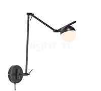 Nordlux Contina Applique noir/verre opale