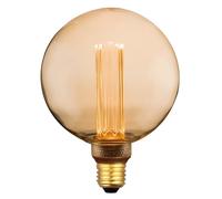 Nordlux Deco E27 G125 Retro Dim Leuchtmittel, 3,5W, 120lm, 1800K, goldfarben (2080242758)