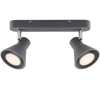 Nordlux Eik plafonnier 2x35 W gris 45770110