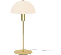 Nordlux Lampe de table Ellen 2112305035 – Opaline/Laiton – E14 1x40W IP20