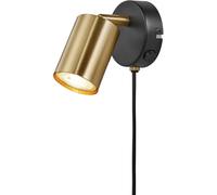 Nordlux Explore applique murale 1x35 W noir-laiton 2113251035