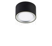 Nordlux Fallon Plafonnier LED noir/acier - 6 cm