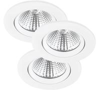 Nordlux Fremont spot encastré 3x4.5 W blanc 47580101