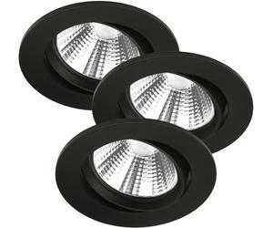 Nordlux Fremont spot encastré 3x4.5 W noir 47580103