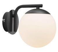 Nordlux Applique murale Grant Noir/Blanc opale Métal-Verre E14 1x40 W