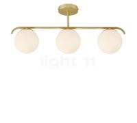 Nordlux Grant Plafonnier 3 foyers laiton