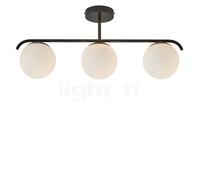 Nordlux Grant Plafonnier 3 foyers noir