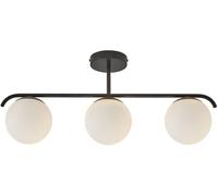 GRANT suspension Verre et metal Noir E14 - Nordlux 2010583003