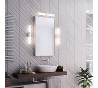 HELVA DOUBLE SDB applique murale Plastique Blanc LED integrée 3000K - Nordlux 2015311001