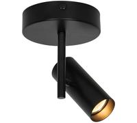 Nordlux Plafonnier Jerome – Métal Noir – GU10 1x8W H19,5 IP20 Intérieur