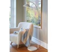Nordlux Lampadaire arc Dial, blanc, Salon / Salle à manger, Métal, Scandinave, Lampadaire