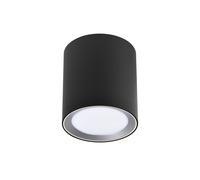 Nordlux Plafonnier LANDON SMART Long – LED intégrée 2700–6500k métal noir IP44 Salle de bain