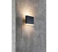 Nordlux LED Applique Murale Akron 11 Noir IP54 2 X 3W Chaud En Bas Et En Haut