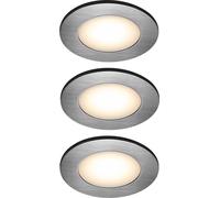 Nordlux Leonis spot encastré 3x4.5 W nickel 49160155