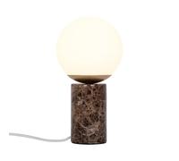 Nordlux Lilly 2213575018 Lilly Lampada da tavolo, Marmo Marrone