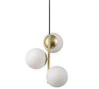Nordlux - Lilly Suspension Brass/Opal