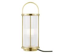 Nordlux Linton 2218295035 Lampada da tavolo in ottone, IP54