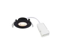 Nordlux Spot encastré Monolo 2510300103 LED 1x4,8 W Plastique Noir IP20