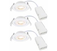 Nordlux Projecteurs encastrés Monolo – Lot de 3 LED – 2510310101