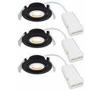Nordlux Projecteurs encastrés Monolo 2510310103 LED Lot de 3
