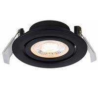 Nordlux Spot encastré Monolo 2510300103 LED 1x4,8 W Plastique Noir IP20