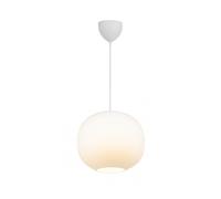 Nordlux Navone Plafonnier Suspendu Globe Blanc E27