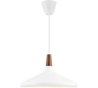 Nordlux Nori lampe suspendue 1x40 W blanc-marron 2120823001