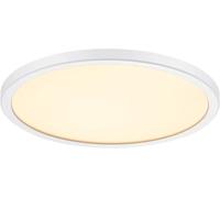 Nordlux Plafonnier OJA 24 – Plastique blanc, LED intégrée 2700K