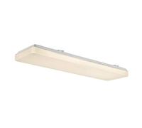 Nordlux Panneau LED Trenton, longueur 60 cm, largeur 16 cm, hauteur 5 cm, 23 W 4000 K, 2400 lm, 120°, blanc, classe d'efficacité énergétique : A++ - A