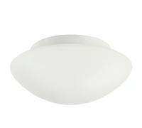 Nordlux Plafonnier UFO E27 blanc en plastique IP44 pour salle de bain