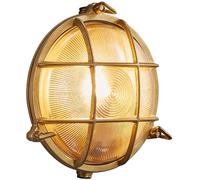 Nordlux Polperro applique murale extérieure 1x12.5 W laiton 49021035