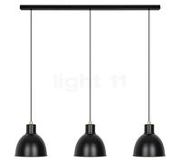 Nordlux Pop Ru Suspension 3 foyers noir mat